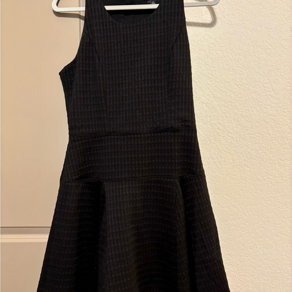 Banana Republic Textured Black Dress
